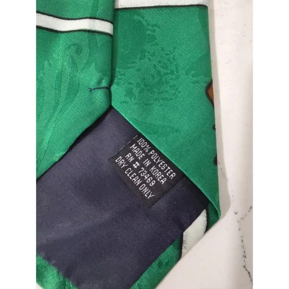 Vintage 1993 Bugs Bunny Looney Tunes Mens Tie - Football Tie & Taz - Picture 4 of 6